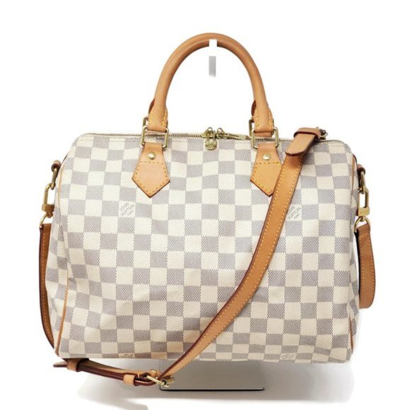 Louis Vuitton Handbags - Louis Vuitton Speedy 30 BANDOULIERE Damier Ebene